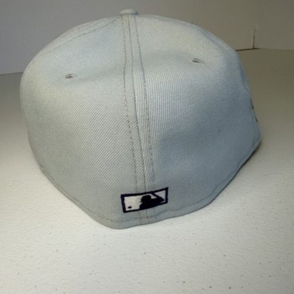 New Era 5950 Tampa Bay Rays 25th Anniversary Season Fitted Cap Size 8 - Picture 6 of 6